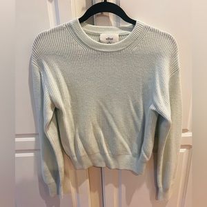 Aritzia Serendipity Sweater in Snowmelt Blue NWOT size 2XS
